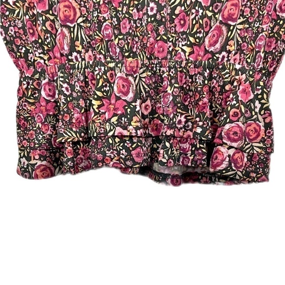 Kaileigh X Stitch Fix Cairo Front Twist Detail Knit Top Floral NWT - Picture 7 of 13
